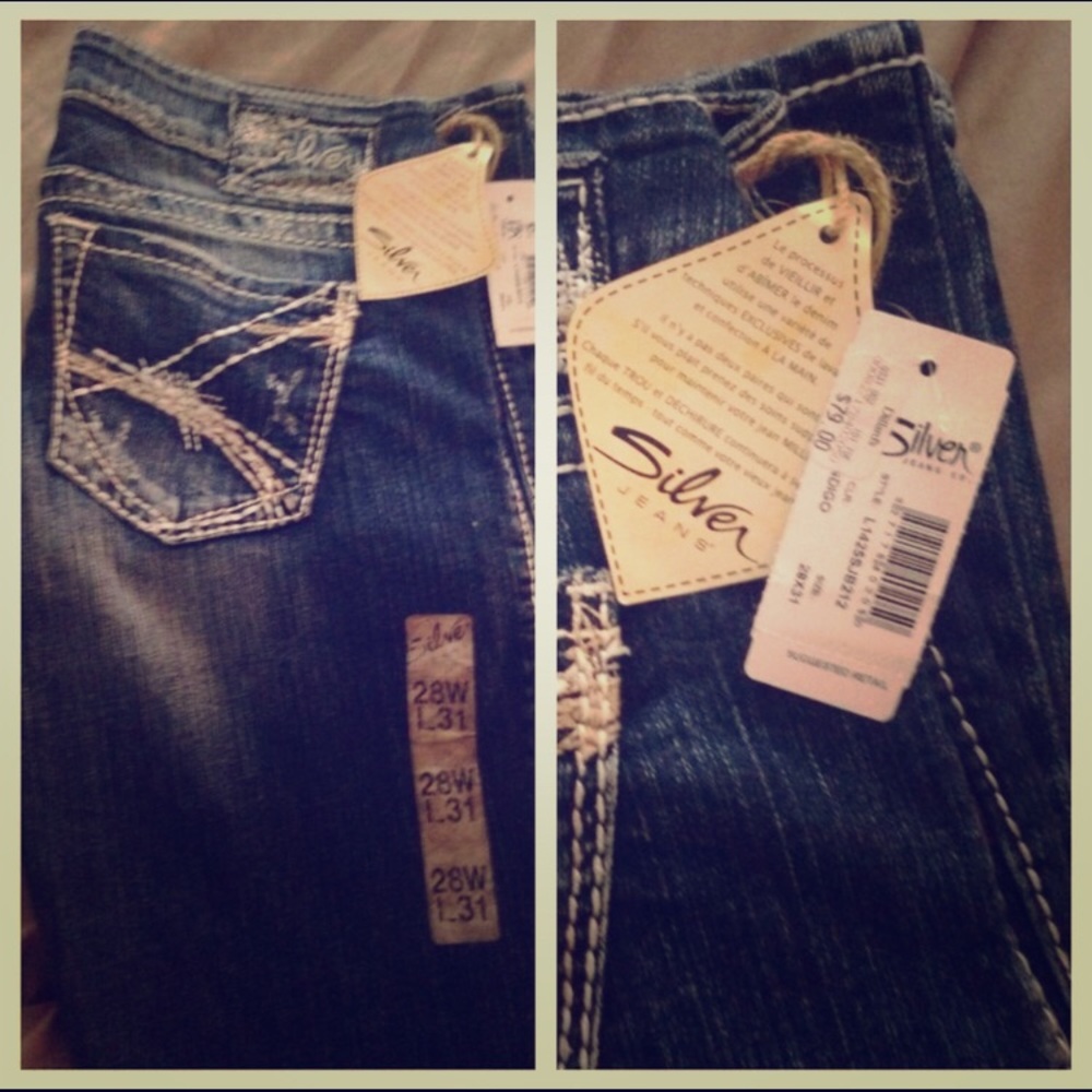 Women’s Silver brand “Tuesday” Jeans